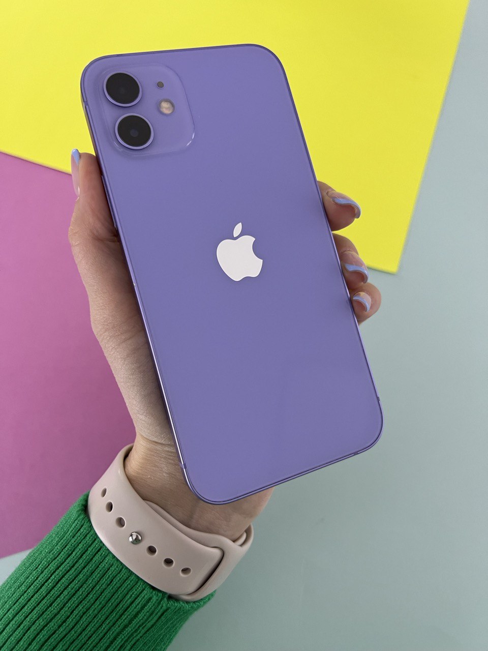 Apple iPhone 12 128gb Purple в Тюмени